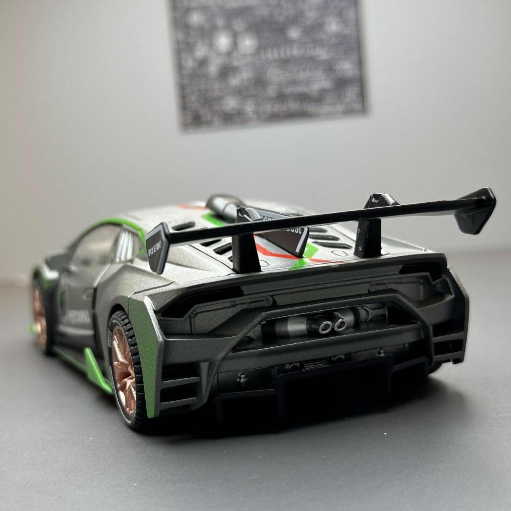 Jual (R059) Premium Diecast Lambo Huracan Racing 1:32 With Sound Light ...
