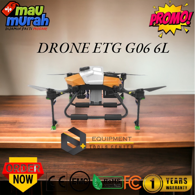 Jual Drone EFT G06 6L Agriculture SSS Drone Sprayer Pertanian Tanaman ...