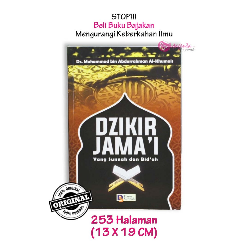 Jual Buku Dzikir Jamai Yang Sunah Dan Bidah Darus Sunnah Shopee