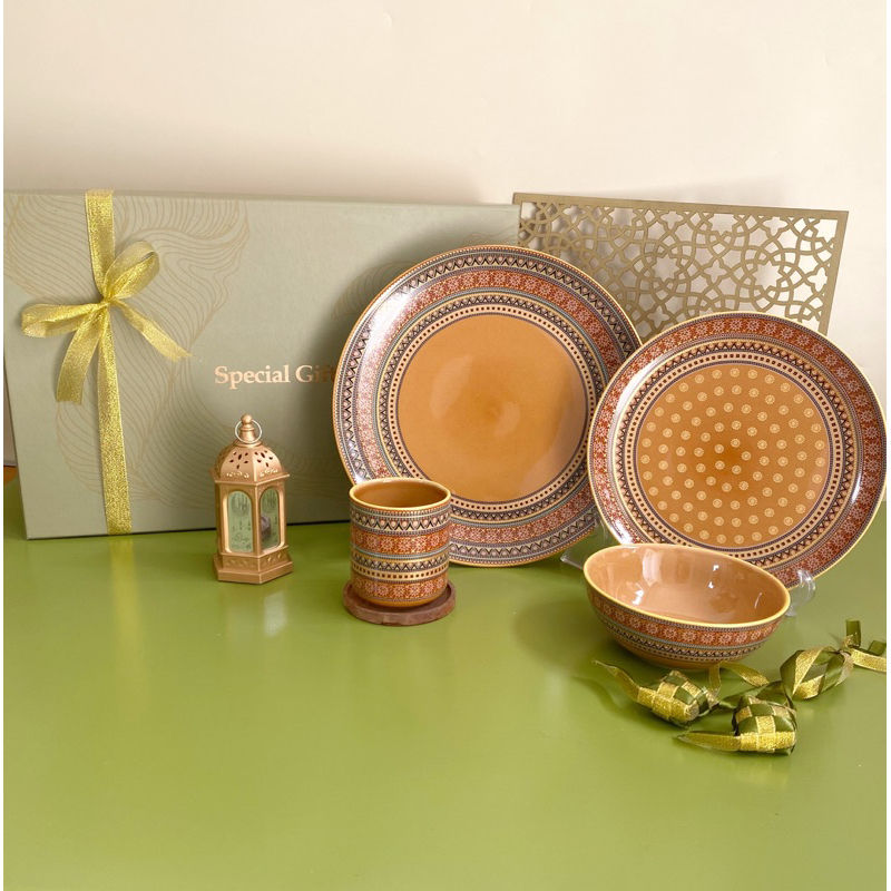 Jual Hampers Lebaran Piring / Hampers Idul fitri / Set Piring Aesthetic