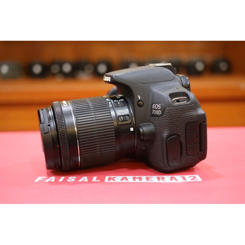 Jual Canon eos 700d kit 18-55mm STM SC 1rb fullset like new | Shopee ...