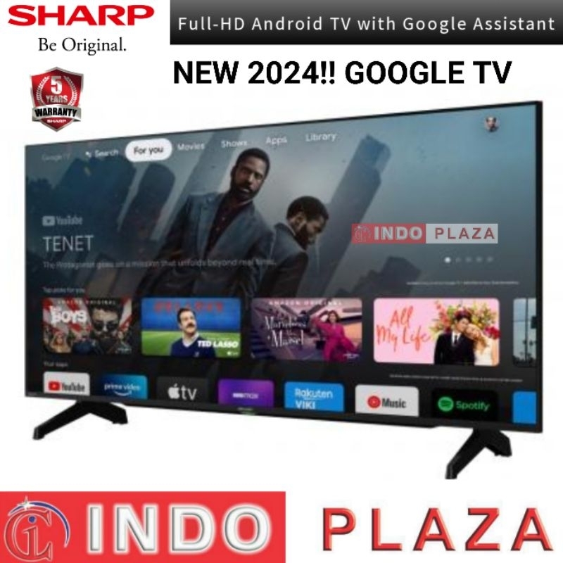 Jual TV SHARP 42 Inch SMART ANDROID 2TC42EG1i / 2TC42FG1i GOOGLE TV (CARGO/PACK KAYU/ASURANSI
