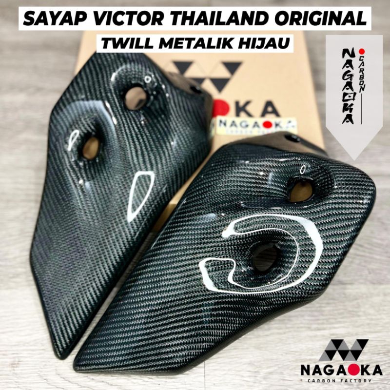 Jual SAYAP VICTOR REAL CARBON PNP NINJA SS R GAPERLU PAKAI BRACKET ...