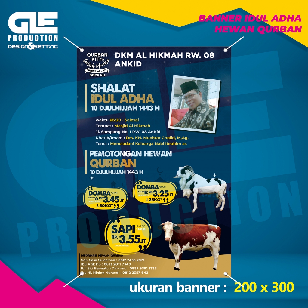 Jual [SPANDUK] BANNER IDUL ADHA | Shopee Indonesia