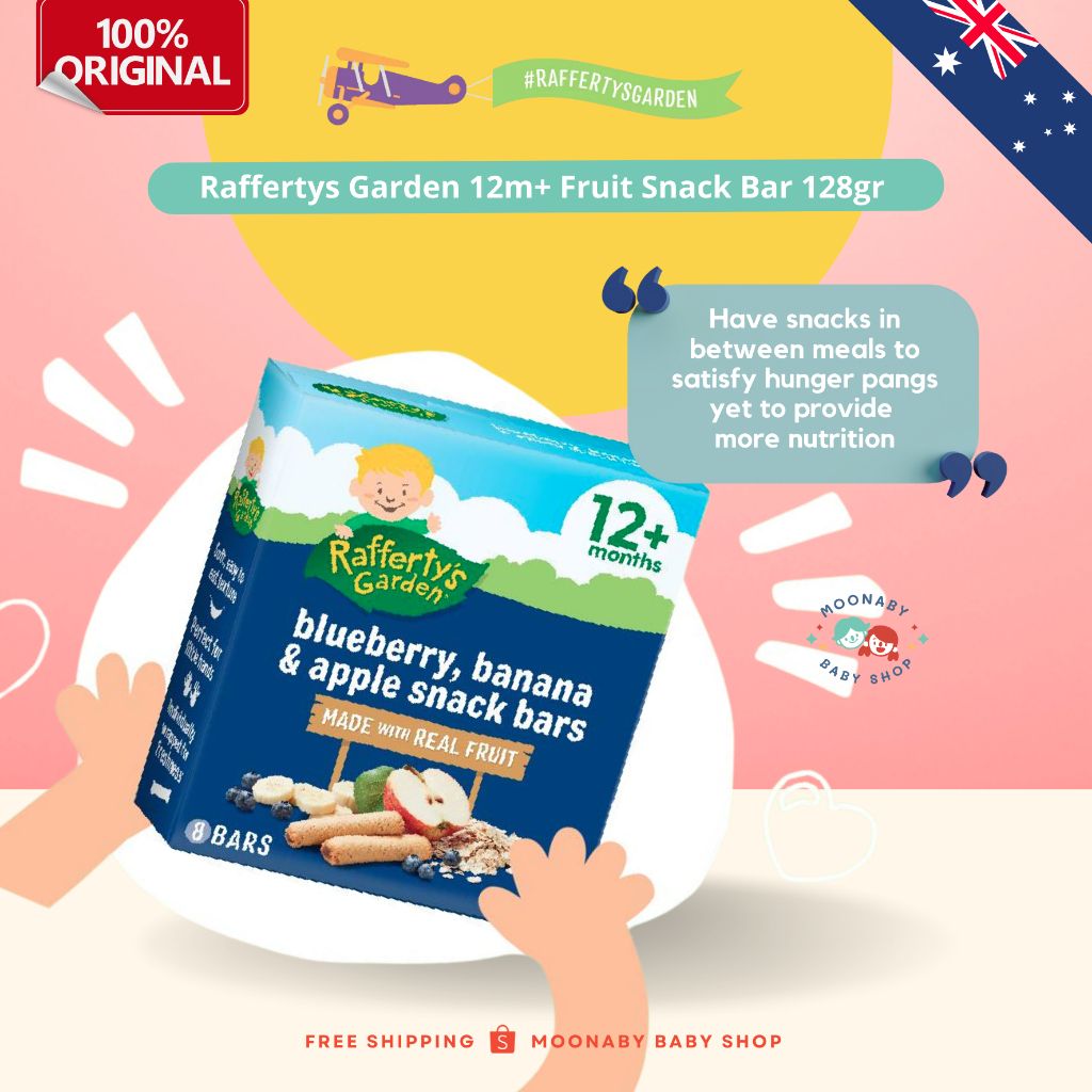 Jual Rafferty's Garden - Snack Bars dengan rasa buah buahan untuk usia ...