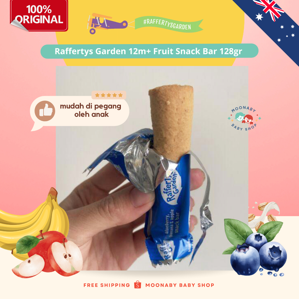 Jual Rafferty's Garden - Snack Bars dengan rasa buah buahan untuk usia ...