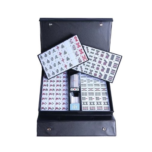 Jual Riichi Mahjong Rookie Tile Set - Black Case | Shopee Indonesia
