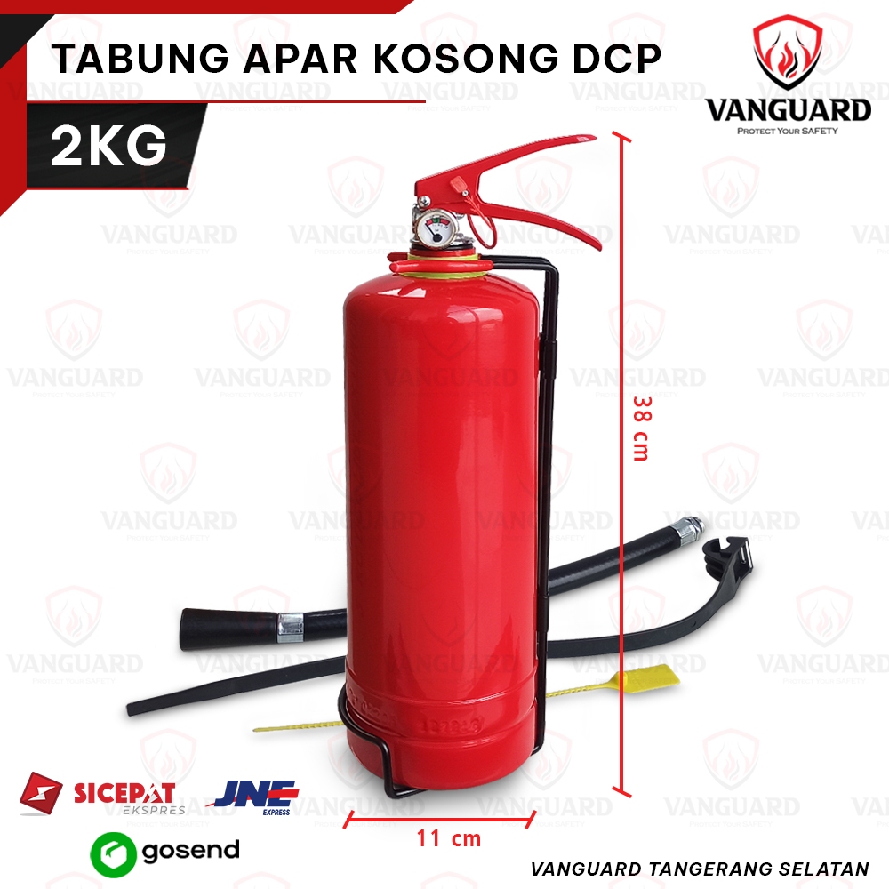 Jual Tabung Kosong Apar Dcp Kg Set Komplit Vanguard Shopee