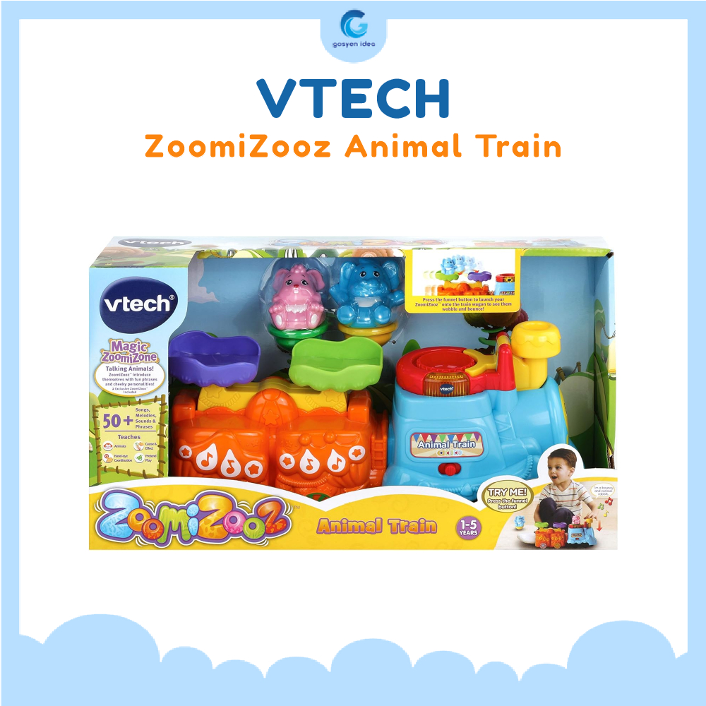 Jual Vtech ZoomiZooz Animal Train Mainan Anak | Shopee Indonesia