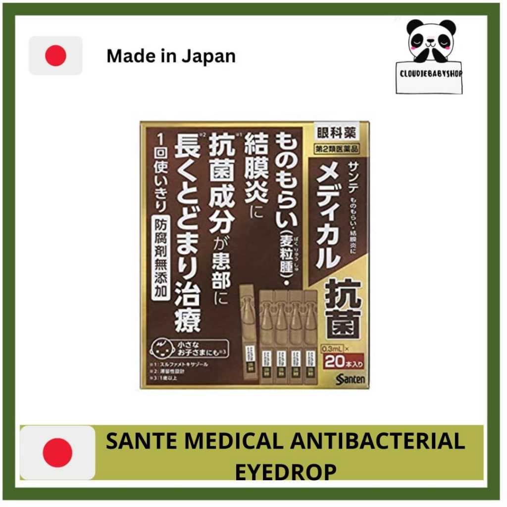 Jual Santen Sante Medical Antibacterial eye drops 20 Japan Obat Mata