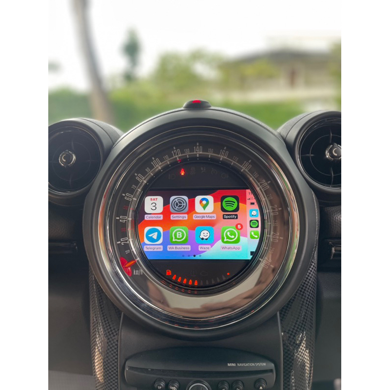 Jual APPLE CARPLAY ANDROID AUTO WIRELESS MODULE KAMERA MUNDUR MINI