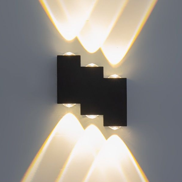 Jual Lampu dinding taman outdoor cob led wall light2/4/6/8 mata 220V