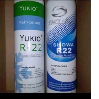 Jual R22 fre on AC showa r22 tanaka yukio kaleng 1 kg refrigerant ...