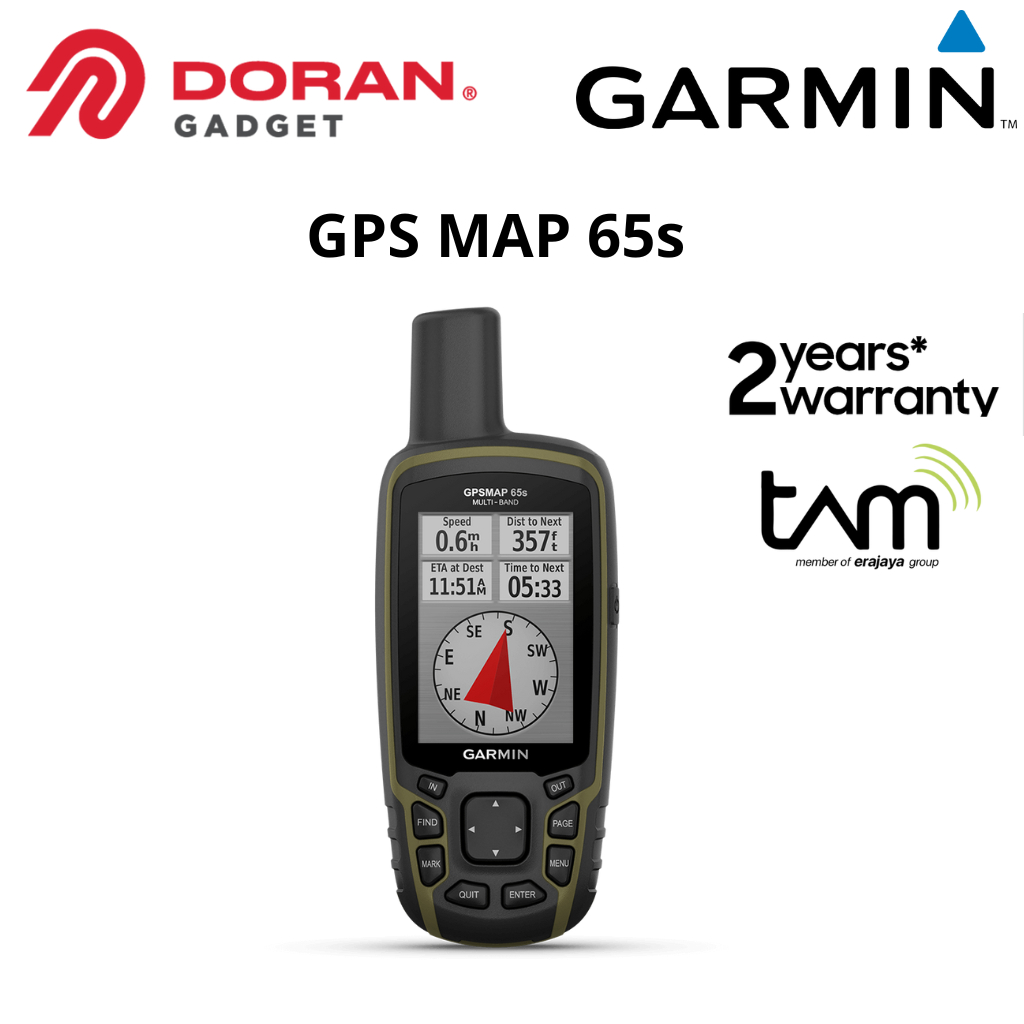 Jual Garmin GPS MAP 65s 65 S GPSMAP Handheld New Original Garansi Resmi
