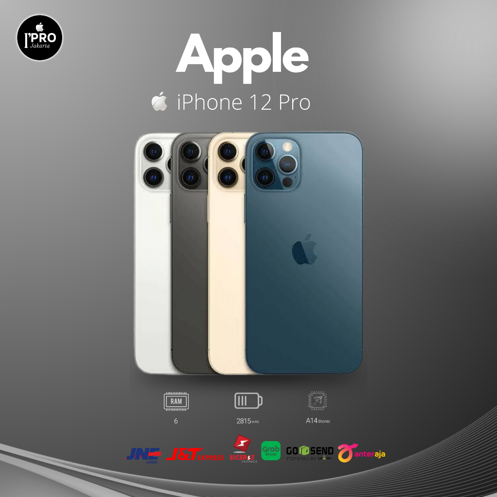 Jual IPHONE 12 PRO 128/256/512 GB FULLSET ORIGINAL 100 MULUS Shopee
