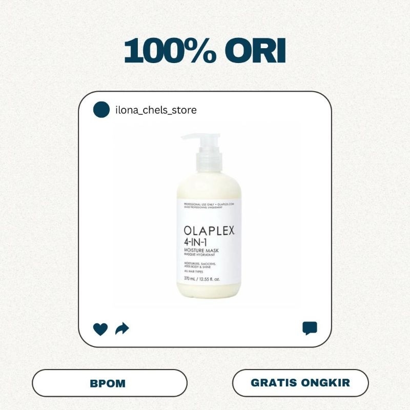 Jual Olaplex 4-IN-1 Moisture Mask 370ml | Shopee Indonesia