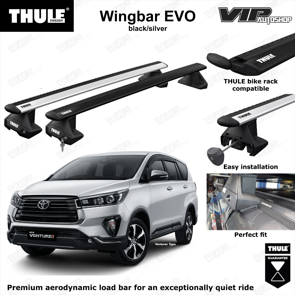 Jual All new INNOVA VENTURER 2016-2024 PAKET2 crossbar Roofbox
