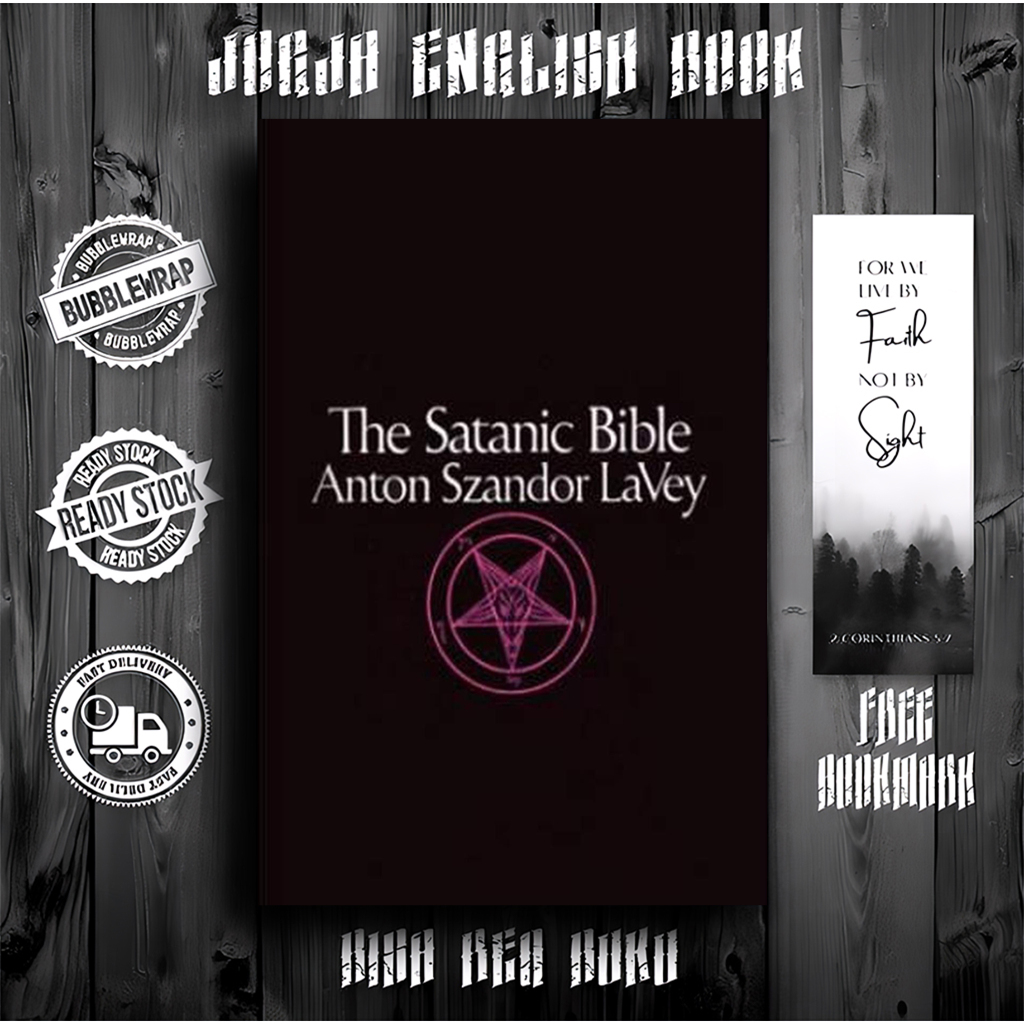 Jual Satanic Bible By Anton LaVey By Anton Szandor Lavey (English ...