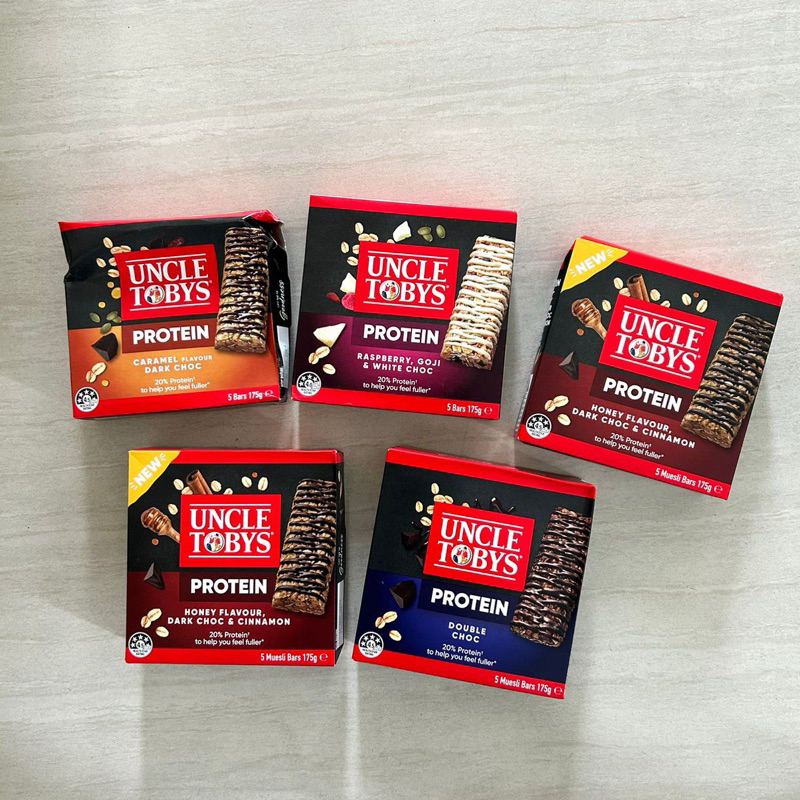 Jual UNCLE TOBYS AUSTRALIA PROTEIN BARS NUT MUESLI Shopee Indonesia