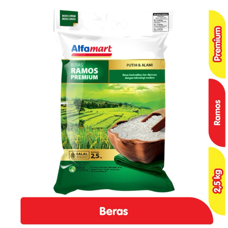 Jual Sania Beras Ramos Premium 5 KG | Shopee Indonesia