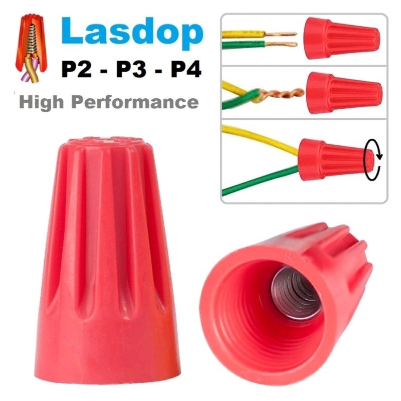 Jual [10 Pcs] Lasdop Type P2 Pelindung Sambungan Kabel 4mm | Shopee ...
