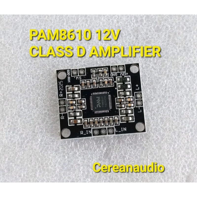 Jual Kit ampli mini PAM8610 2x15W Class D stereo mini Amplifier Board ...
