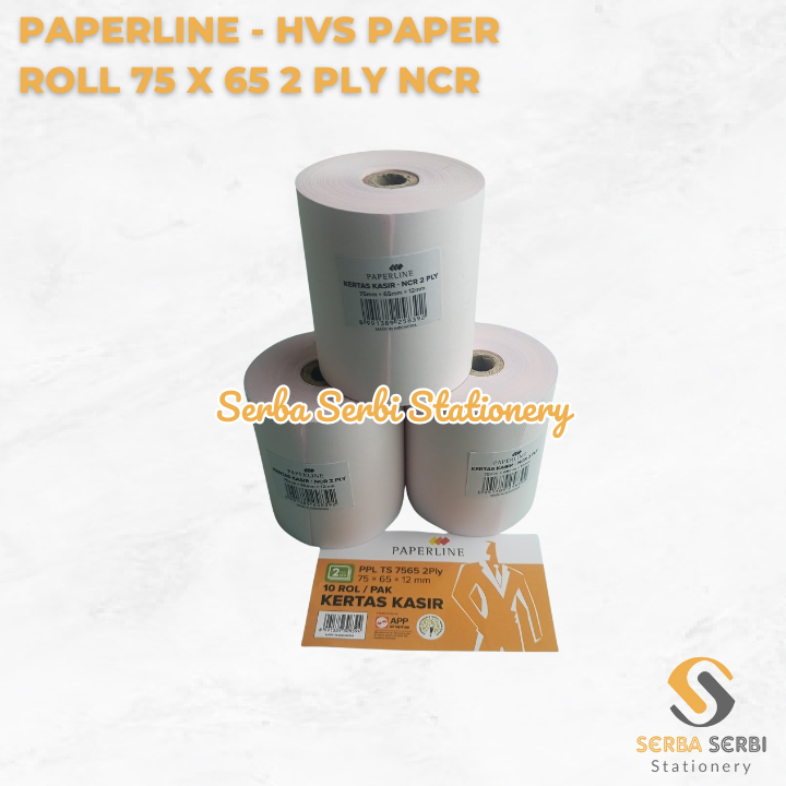 Jual Paperline Pak Hvs Paper Roll Telstruk Kertas Struk Kasir