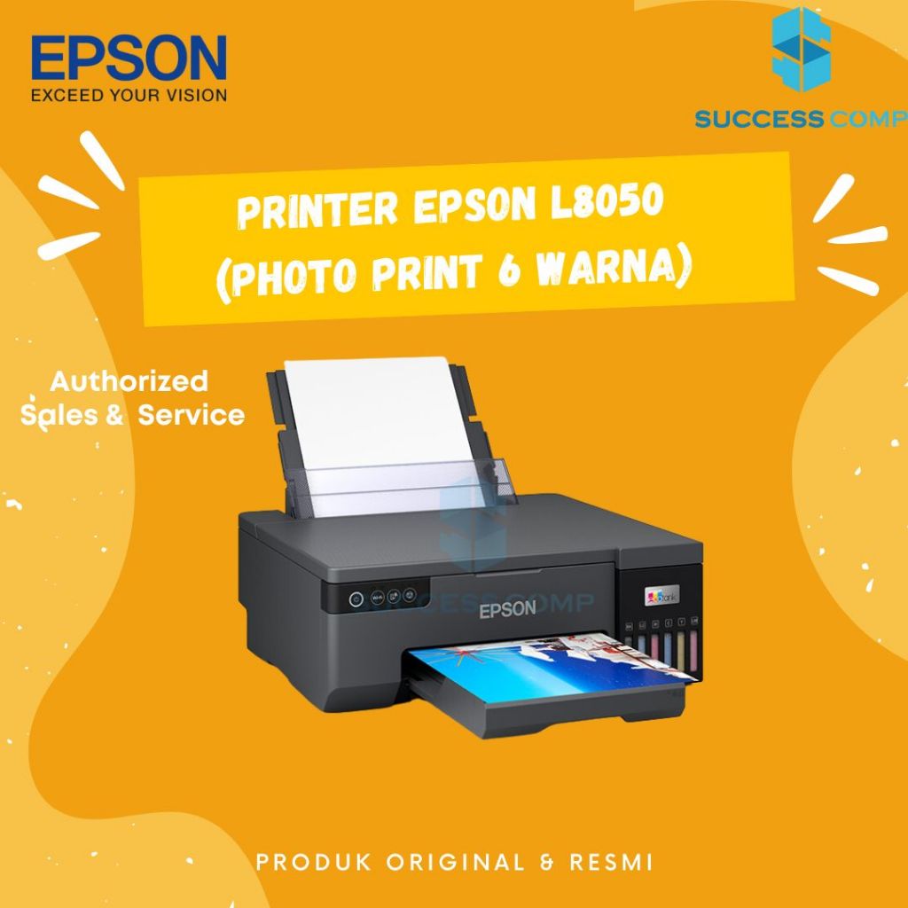 Jual Printer Epson L8050 L 8050 Photo Wifi Pengganti Printer L805 6 Warna Shopee Indonesia 6577