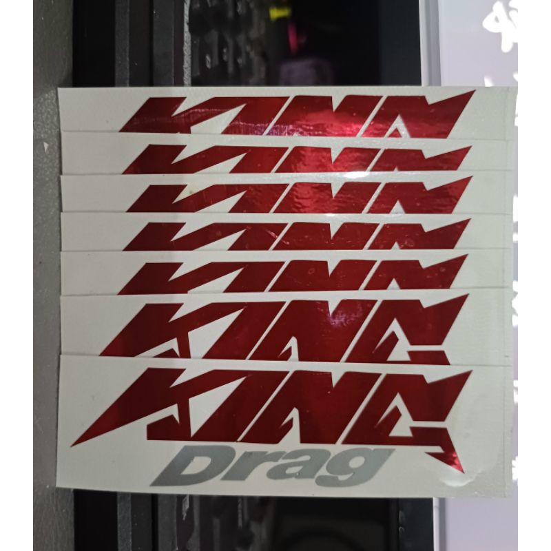 Jual stiker . sticker king drag | Shopee Indonesia