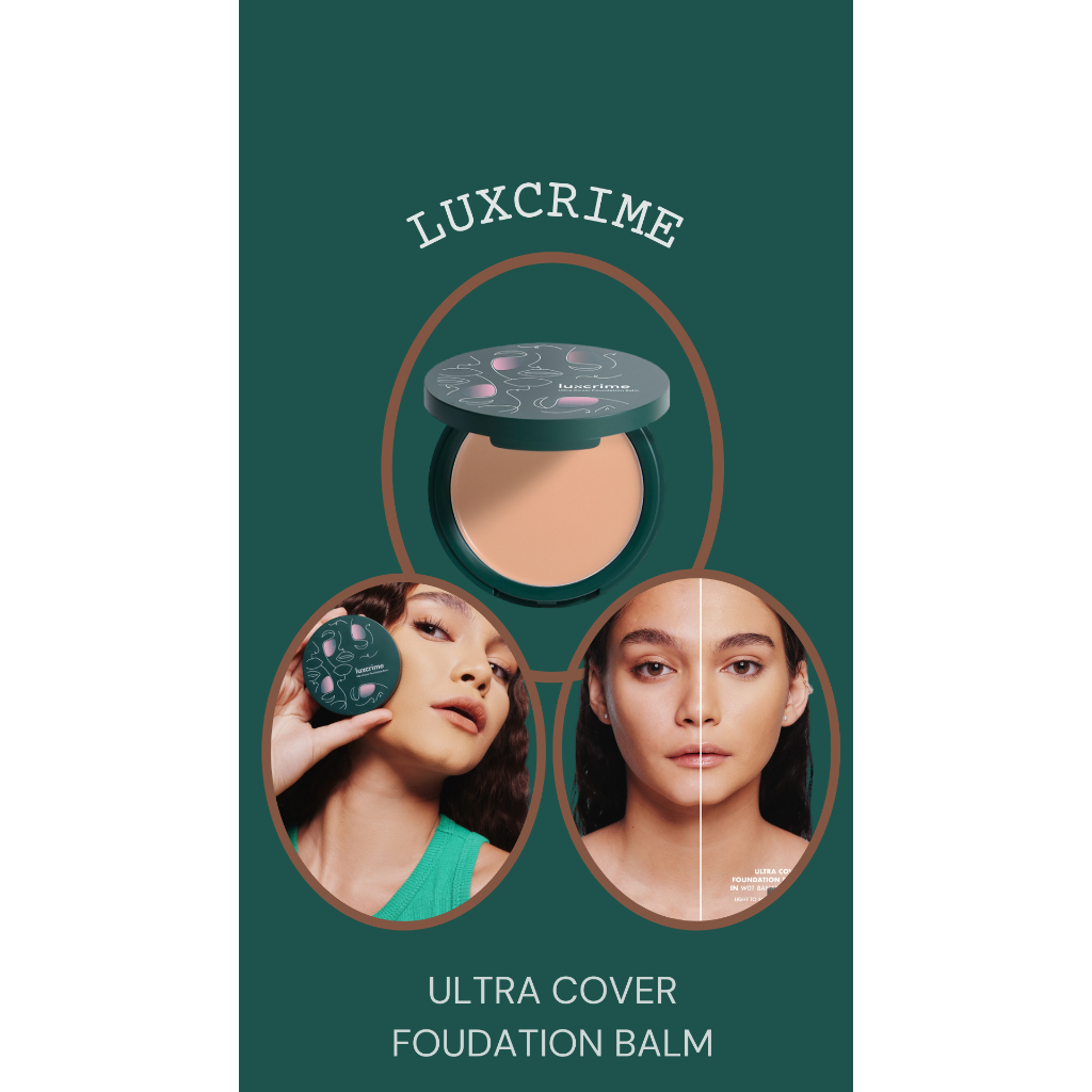 Jual Luxcrime Ultra Cover Foundation Balm. W01 Banana Split Shopee