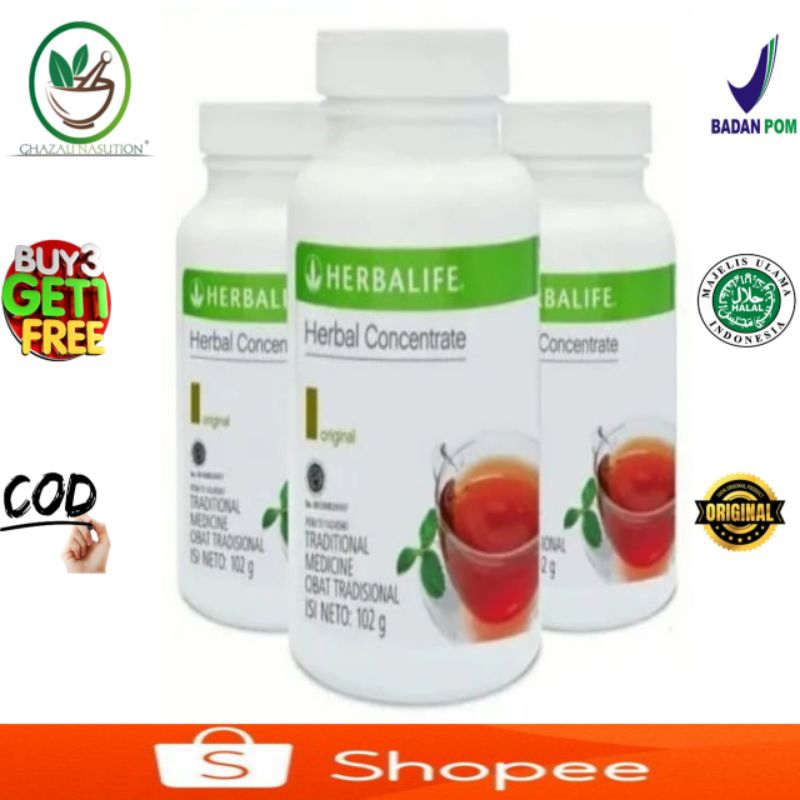 Jual HERBALIFE TEA CONCENTRATE PEMBAKAR LEMAK THERMO TEA Shopee Indonesia