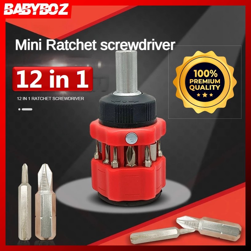 Jual BABYBOZ - CHARHON Obeng Reparasi Mini 12 in 1 Screwdriver Set ...