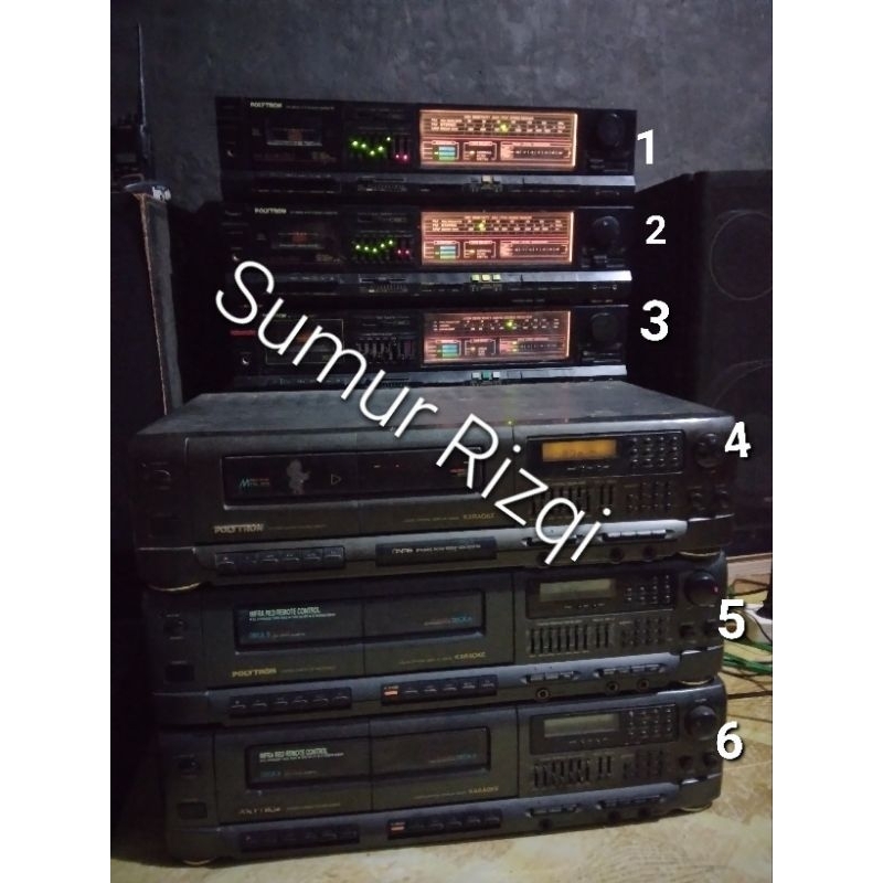Jual RADIO TAPE DECK AMPLIFIER POLYTRON BIG BAND TAPE POLYTRON TAPE
