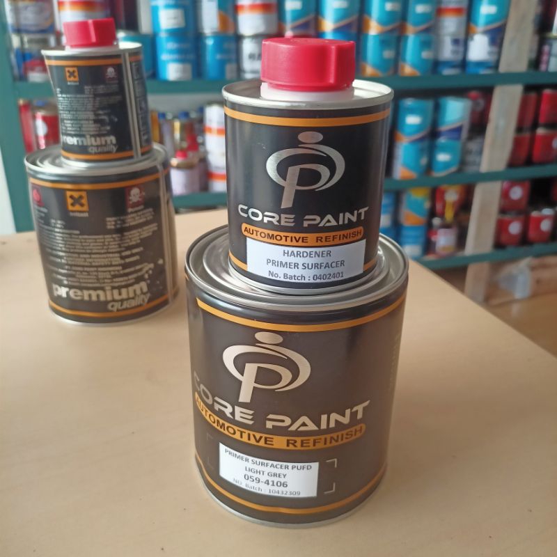 Jual EPOXY CORE PAINT PRIMER SURFACER PUFD / LIGHT GREY /AUTOMOTIFE ...