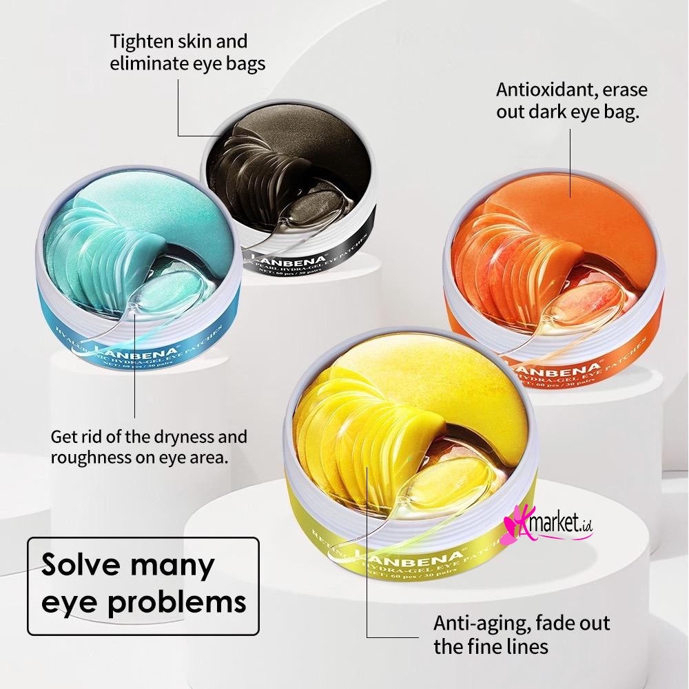 Jual LANBENA Hydra Gel Eye Patches 60Pcs ( CLEARANCE 11.2024