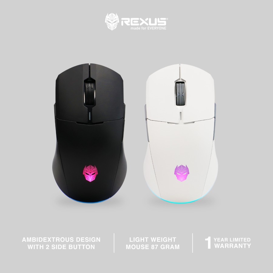 Jual Rexus Arka III RX-112 Lightweight Wireless Mouse Gaming ...