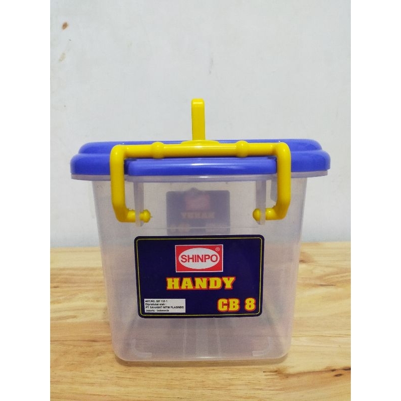 Jual Container Box Shinpo 8Liter Handy SIP 133-1 CB8 / Kotak Transparan ...