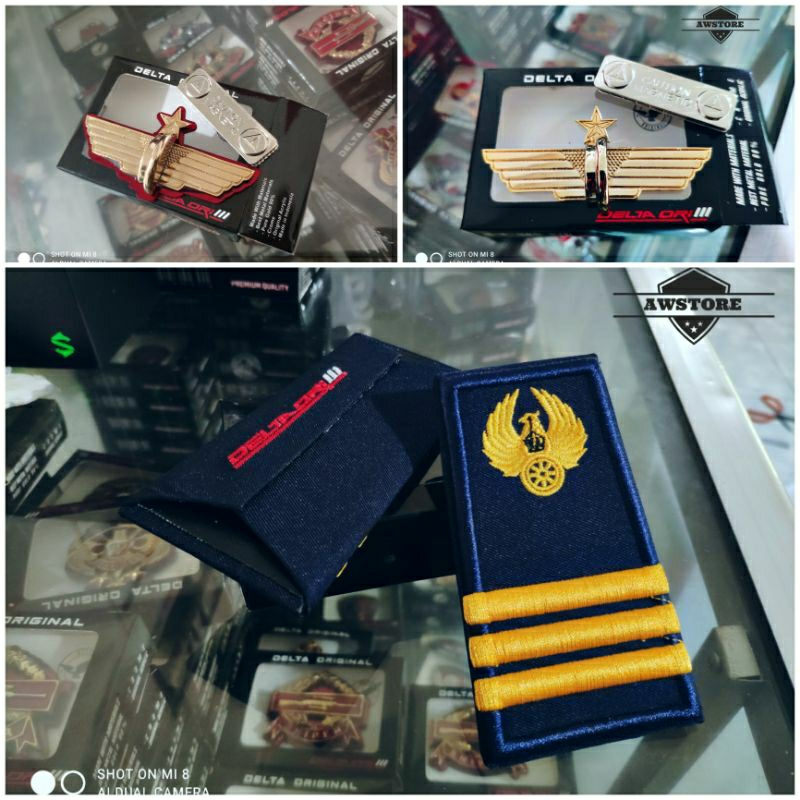 Jual Pangkat Masinis Kai Kereta Api Wing Masinis Kai Kereta Api