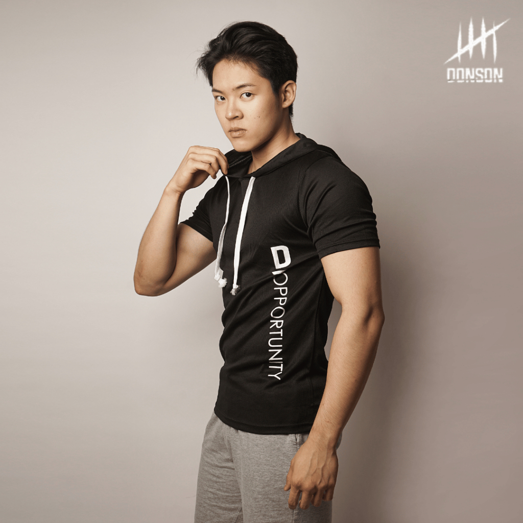 Jual DONSON Sportswear Hoodie Opportunity Black | Shopee Indonesia
