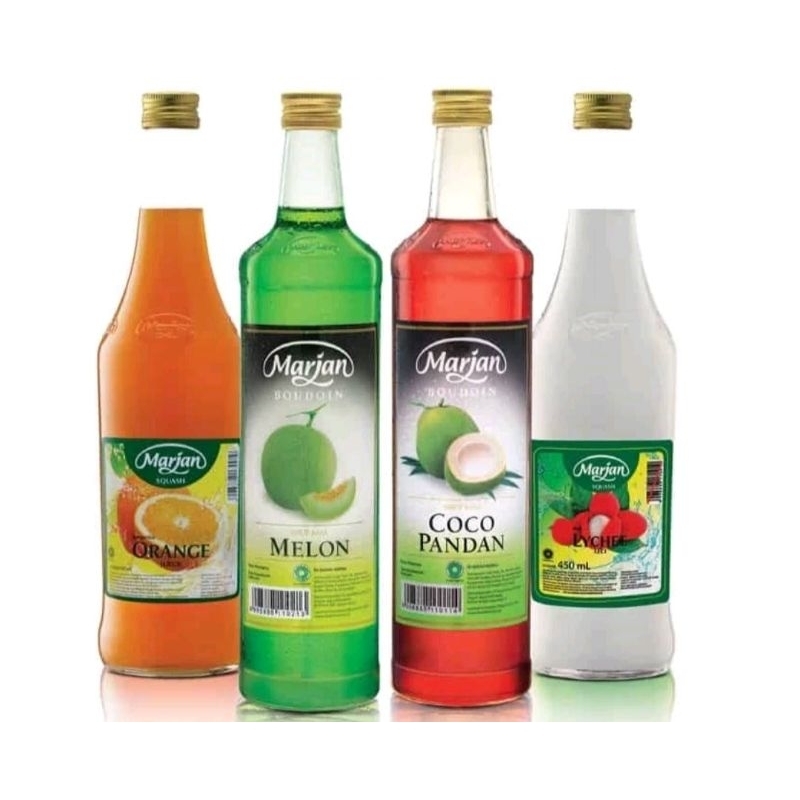 Jual syrup sirup marjan aneka rasa khusus instan | Shopee Indonesia