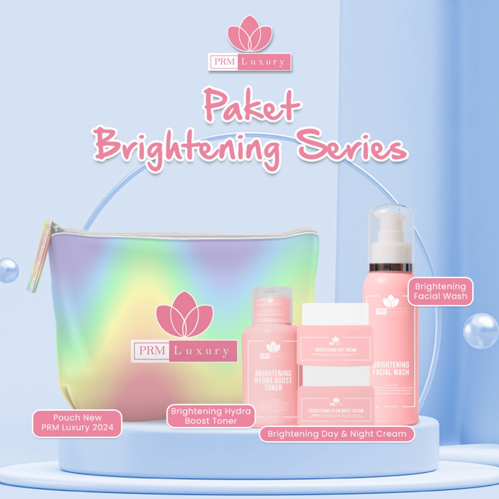 Jual Paket Brightening Glow Prm Luxury New Packaging Paket Glow