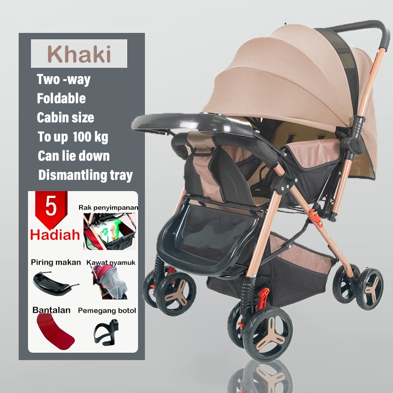 Stroller newborn sampai 4 tahun clearance
