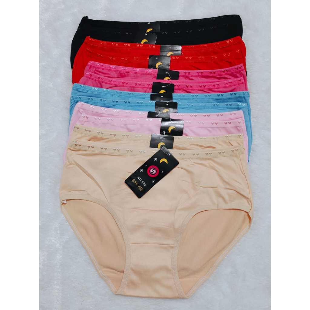 Jual (6 PCS) SAY YES NO.889 Celana Dalam Wanita CD Cewek Perempuan ...