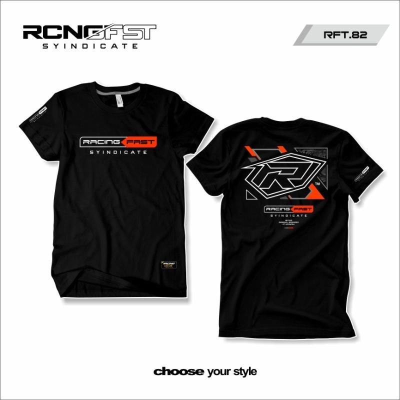 Jual KAOS RACINGFAST SYNDICATE - BAJU RACING TERBARU - T-SHIRT RFT.82 ...
