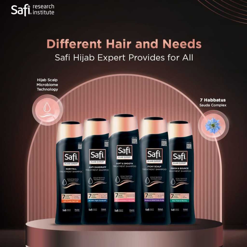 Jual SAFI Hair Xpert Series Shampoo 160gr | SAFI Conditioner 180 ml ...