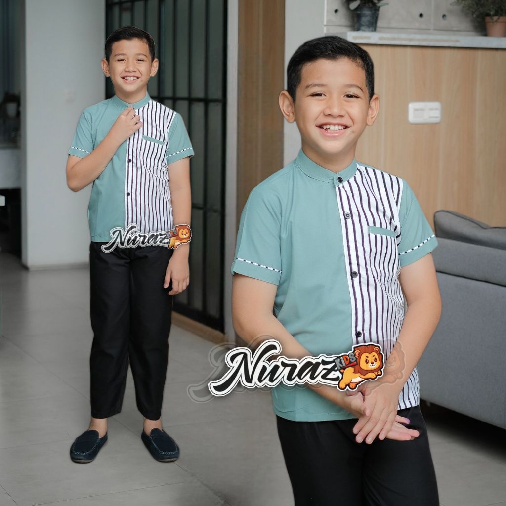 Little M Linen Crepe Baju Koko Anak Laki-laki main image 0