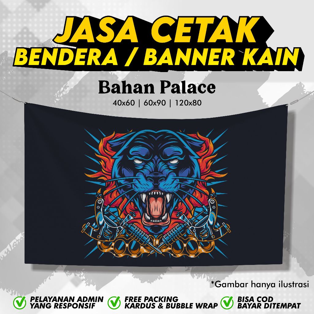 Jual Custom Banner Kain Baligo Spanduk Kain Permeter - Cetak Bendera ...