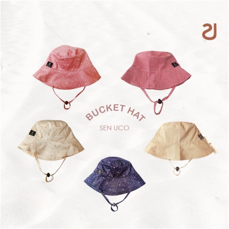 Jual 15. Sen Uco Topi Bucket Anak-Dewasa/ Hat Bucket / Topi Lucu ...