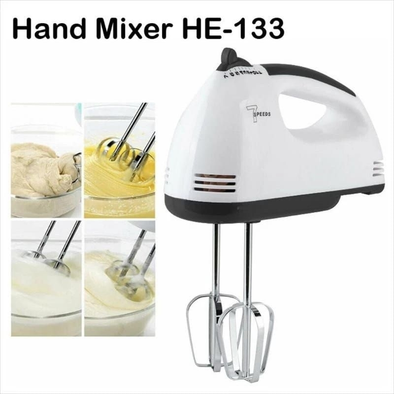 Jual Hand Mixer Elektrik 7 Speed Alat Pengaduk Otomatis 7 Level Sqrs