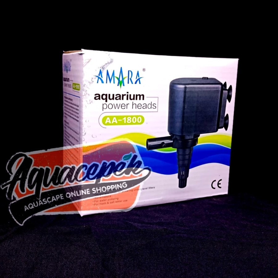 Jual AMARA SP-1800A FILTER POWER HEAD AQUARIUM AQUASCAPE | Shopee Indonesia